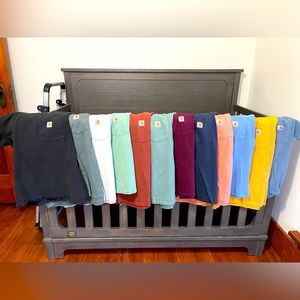 12 Women’s Carhartt Pocket Tee Shirts